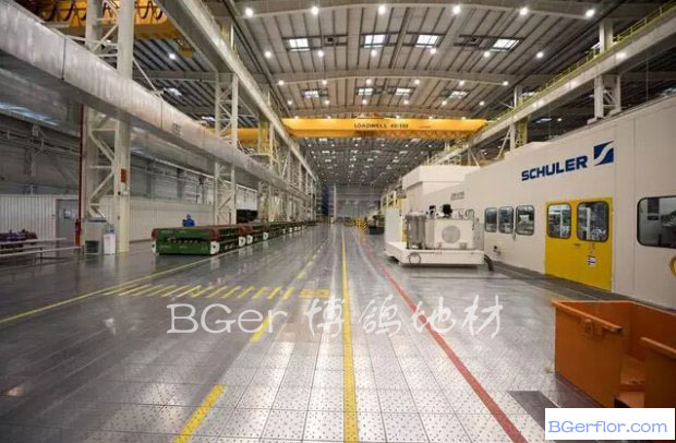 重型工業(yè)制造工廠地板地面處理 機械 汽車工廠 電廠 工業(yè)車間鋼地板地面鋪設材料
